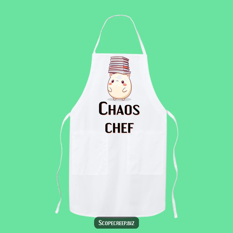 Funny Animal Paper Mess Apron: Hilarious Kitchen Gift for Messy Chefs