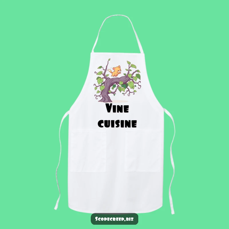 Funny Energetic Animal Apron: Cook with Adventurous Flair