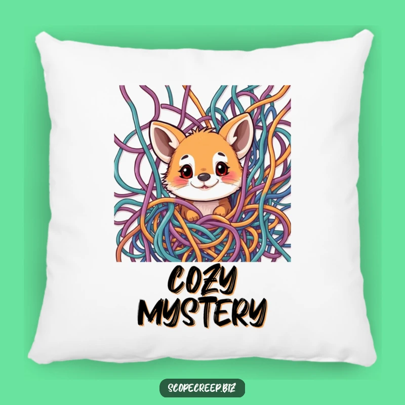 Funny Animal Thread Pillow: Cozy & Hilarious Comfort for Curious Naps