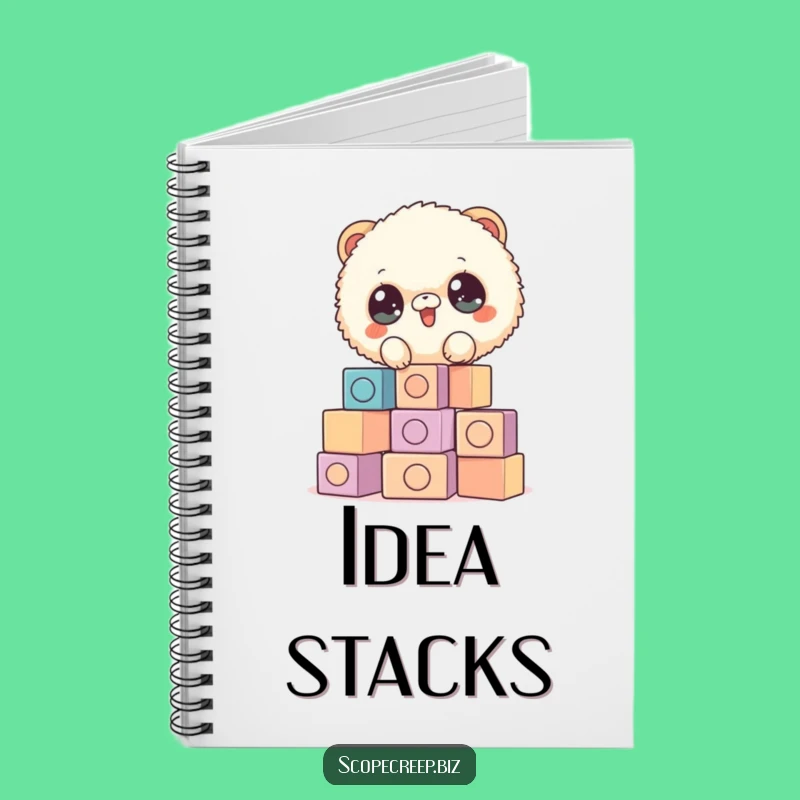 Funny Fluffy Animal Notebook: Jot Down Ideas with Creative Flair